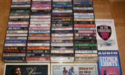 Collection of cassette tapes for sale sold as a lot. 114 in all.
Good condition. All cassettes are in their original case.
I can send you a list of titles ( too long to post here)
$25 for the lot. (that breaks down to less than 22 cents ea)
Aylmer,