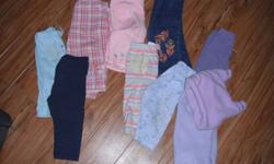 All clothing 12 months
 
Pants - Size 12 months asking $10 for all
Long Sleeve Snap shirts $10 for all
Long Sleeve Shirts $5 for all
Gap purple dress, shorts and pink dress $2 each
Dresses $2 each - Red one is sold
Short Sleeves $5 for all
PJs/Sleepers $5