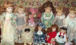 12.porcelain dolls for all for $20