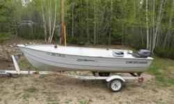 MINT CONDITION, 2007 YAMAHA 20HP Four Stroke! Very low hours
14' CRESTLINER SPORSTMAN DEEP & WIDE
1999 SHORELANDER TRAILER, 14-12 Bunk Trailer, 1200 lb weight capacity
Two New Seats
Spare Tire
Anchor
Paddles
Try your offer now. If it does not sell in the