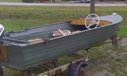 I have a nice little 14 in great shape. I can deliver it to your door as you will not be getting the trailer or the motor this if for the boat only. No leaks and fresh paint it is ready to go duck hunting or fishing with no work needed.