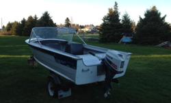 14 ft StarCraft aluminum boat for sale. Comes with 10 hp 4 stroke Honda motor, trailer, tarp and 2 brand new spare tire for trailer on rims. Boat is on good shape, with no dents and no leaks. If interested contact Dave at 902-676-2887 cel 902-620-8677
