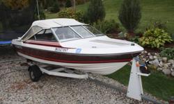 1983 14ft Cadorette, 90hp Evinrude motor. Trailer, ski tube, ski bar and top included. Runs good, well maintained with service records. Also includes spare VRO pump.