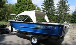 Offering 16 foot starcraft motorboat. There is no motor included with the package. Refurbished trailer aswell as boat is in excelent condition. Call or email if you have inquires or questions.