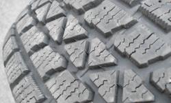 Set of four 235 / 65 / R 16 Arctic Claw Winter / Snow tires with approx 70-80% tread for sale..
Lightly Used for 2 seasons!
 
Very RARE Light Truck / Pick up Winter Tires !!!
 
The tires are in excellent condition and are top of the line tires?..Excellent