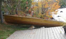 18 foot cedar stip boat 14 years old with lights good condition.
 
No motor
 
Want to sell before winter
 
$1000
 
See other ads