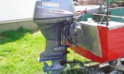 selling our moose hunting boat, used it all last fall, comes with 2001 yamaha 30 hp four stroke, electric start, hummingbird fish finder, heavy duty ez loader trailer, 14 inch tires. Bilge pump, has a load capacity 0f 1630 lbs, two gas tanks, goes 29 mph