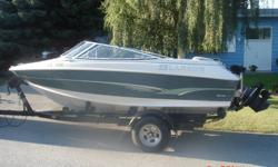**SEASON SPECIAL**1996 Larson 18' with powerful 4.3L LX MerCruiser for sale. Open Bow, lots of room and power. Great family / ski boat. Comes with heavy duty Caulkins trailer. Great shape, runs perfect. May trade for motorhome of equal or lesser value.
