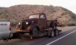 1938 CHEV-----ALL ORIGINAL PAINT FROM CALIFORNIA
NO RUST THROUGH --6 CYL. 4 SPEED..FOR MORE INFORMATION CALL 905-725-3460 OR VISIT http://www.billstruckshop.com
Bill's Truck Shop Ltd. is a Canadian Supplier or restoration replacement parts for GM/Chev/