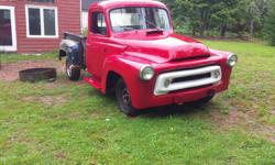Make
International
Year
1956
Colour
Red
Trans
Manual
1956 International half ton, 6 cylinder, standard, run and drives, comes with a V6 or V8 Dakota for frame swap, project truck with papers. May take interesting trade.