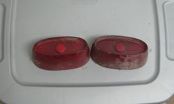 set of taillight lenses oem for a 1958 ford.also have a radio that came from a chevy not to sure on the year.if interersted call or email.number is 380-3484