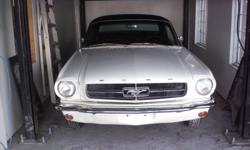1965 Ford Mustang 2 door coupe,6 automatic.White with new black vinyl top.Texas car fully restored.comes with aftermarket in dash mustang stereo system.Trades may be excepted