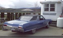 1967 Buick Skylark, 2 door coupe, 108,000 original miles.
 
Small V8 competition  engine, 300-2 BBL, garage stored over 20 yrs. 
 
Never been messed with.
 
Good condition $10,000 OBO
 
Vernon BC 250-558-5669 leave message