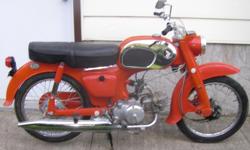 This Honda scooter does run and needs a restoration but is in remarkable condition for its age. Its all original. I simply don't have time anymore to work on projects like this.
Call or text evenings to 306-746-7999 ask for Elden .
Item is located in