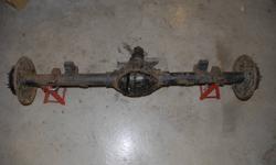 1970 Chevrolet 12 bolt rear differential from a leaf spring truck. 3.73 gear ratio with 6 stud axles. Code on front passenger side tube read TDH 0909-K. Non posi unit, $200 or best offer.