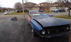 Rare 1973 Mustang Grande rebuilt 351 Cleveland , C6 tranny with stall kit runs great needs body work.