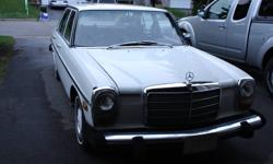 Found project vehicle I have been waiting for, would like to sell ASAP!
For sale, 1974 Mercedes 240 D. Red interior, white exterior. 4 speed manual, approx 55,000 kms. Appraisal done by Moore's last year.
Please reply or call 519 897 9058
May accept trade