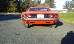 Make
Plymouth
Year
1974
Colour
Orange
Trans
Automatic
kms
68
1974 Plymouth Barracuda.Non numbers matching.Has a 440(trans and motor rebuilt at resto-about 5km on them).3-9 gears.850 double pumper.High perf cam(loud and lumpy).Resto completed in 2009(top