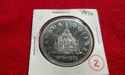 1976 Canadian Silver Dollar
 
near mint state, please see pics
 
$50 or best offer