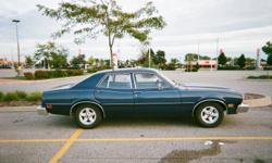 FORD MAVERICK,,,,, 4,1 LT.,6CYL, AUTOMATIC TRANSMISSION, YES IT HAS POWER STEERING, AND IT STILL HAS THE FACTORY AM RADIO THAT STILL WORKS. THIS CAR IS DRIVEN DAILY AND RUNS GOOD. THE BODY IS IN GOOD SHAPE. THE UNDER CARRIAGE IS IN GREAT SHAPE. THIS CAR