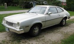 1977 Ford Pinto in great original condition.
Western car no rust runs and drives great.
Drive it home!!!!