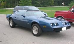 1980 Firebird Formula
good condition
V8, auto, all gauges
Garage kept for as long as i have owned the car which is  9 years
Never winter driven and it shows the underkneath is in good condition
engine runs good but needs to be detailed
asking 7999 or best