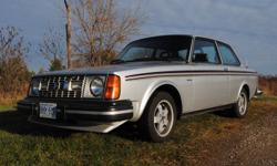 1980 Volvo GT in amazing condition. Second owner, all receipts since new.  80080 original km. Manual transmission, rear wheel drive.  Recent tuneup.  Black cloth interior with red racing accents.  Runs and drives great.  Call Peter or Greg (905 961 4892)