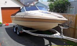 1982 Peterborough 20.5 Cuddy Cabin
Pump out head
3.8 GM V6
Updated ignition
OMC outdrive
New prop
Dual axle bunk trailer
Boat runs great and is good on gas
Make an offer or interesting trade