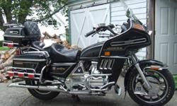 for sale 1983 honda gold wing interstate excellent condition needs front tire for mvi ,original exhaust motivated to sell