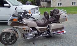 1985 Honda Goldwing Aspencade 1200 series only 52,000 km well looked after, $5,500 ONO , Call 709-765-5959 Serious inquiries only