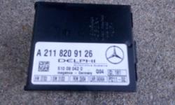 YOU ARE PURCHASING A 2005 MERCEDES BENZ OEM SL65 AMG ANTI-THEFT CONTROL MODULE IN PERFECT CONDITION AND WORKING ORDER.
DONOR VEHICLE: 2005 MERCEDES SL55. Mileage: 89k.
PART # A2118209126
THIS WILL FIT ALL AUTOMATICS :2003-2011 R230
SL500, SL550, SL600,