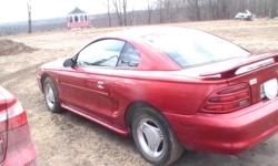 Make
Ford
Model
Mustang
Year
1995
Colour
red
kms
230
Trans
Automatic
it a 1995 ford mustang new bat winter tires asking 1500$ or best offer