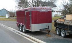 I have a 1995 Haulmark Cargo Trailer for sale 7x12
I am asking $2500.00 or best offer
The trailer is in great shape as seen in the photos