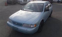 Make
Nissan
Model
Sentra
Year
1995
Colour
Blue
kms
193912
Price: $350
Stock Number: BC0027080
Interior Colour: Grey
Cylinders: 4
Fuel: Gasoline
1995 Nissan Sentra GXE, 1.6L, 4 cylinder, 4 door, automatic, FWD, Non-ABS, cruise control, air conditioning,