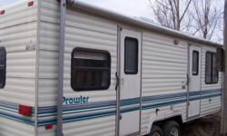 1996 26 ft. Prowler Travel Trailer Nice shape Air conditioning seperate rear entry for private rear bedroom. $5500.00 offers or trades 250-212-7474 or 250-861-8956