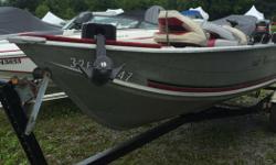 25 HP Mercury 2 Stroke 0G247108
Trailer 1PBBB05K3V1000853
Swivel Seats
Trolling Motor
Fishifinder
This one is clean and looks much much newer. A great buy at only $5495.
Located at 2825 Carp Road. Please call 1-888-212-9289 for more information and to