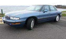 Make
Buick
Colour
Blue
Trans
Automatic
kms
112000
I'm selling my 1998 Buick LeSabre.
Granddad's car.
New tires, drives great.
112,000 KM.
Call me at 250-893-8334 for more information.