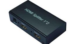 Play any source device like your Playstation 4, XboxOne, 3D Blu-ray player, or cable box on two displays simultaneously with this 1x2 splitter! Supporting resolutions up to 1080p, while handling multiple high definition audio such as Dolby True-HD, Dolby