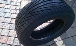 YOU ARE PURCHASING ONE (1) MICHELIN HYDRO EDGE V-DIRECTIONAL 235/60/R16 99T PERFORMANCE SPORT TIRE.
THIS TIRE HAS BEEN PROFESSIONALLY TESTED AND IS FREE OF ANY BUBBLES AND LEAKS.
HAS ONE PATCH
THIS TIRES HAS 70%, 7/32) THREAD LIFE REMAINING.
THANK YOU