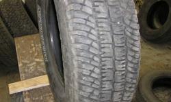One Michelin LTX A/T 2
LT245/75 - R16
Load Range E
10 ply
about 80% left
$75
ph 780-619-7471