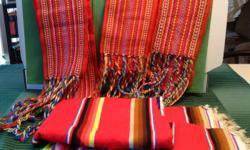 1 Sashe $15.00 bought in Montreal
The other 2 are sold.
1 Mexican Blanket
36" wide X 64" long $35.00