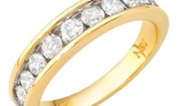 Appraisal Included
10kt yellow gold ladies band style ring with 10 diamonds.
Weight= 4.1 grams
Diameter Measurements 3.0mm
Clarity: I-3
Colour: J-L
Cut: Average
 
Appraisal $1100, asking $600
Please email if interested.
**Note: there are no initials