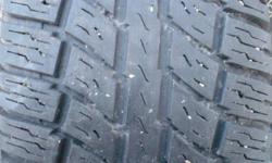 2- 265/70R16" TRUCK TIRES
COOPER DISCOVERER
M+S (MUD AND SNOW)
ASKING $75.
832-7909