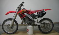 2000 Honda Cr 125 2 stroke. Rebuilt top and bottom end. 20 hrs. The bike has FMF after market exhaust system, Pro Taper handle bars. comes with  the  black black pipe and stock silencer and with a chest protector. Moving so its got to go. $1900 Located in