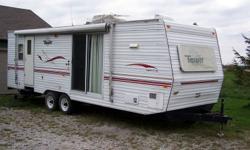 FOR SALE:
2001 Terry Fleetwood 29ft camping trailer, park model. Trailer is in need of some TLC and the right person to take care of it....
Similar trailers sell around $9500 - $10500,  this will need couple of thousand $$ to be in great shape again, best