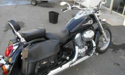 For sale is a 2001 Honda Shadow 750! Comes with bags and a passenger back rest. The Shadow 750 is and always was a great bike for new and intermediate riders. Get your learning, experience, and confidence on this legendary motorcycle! Each used bike comes