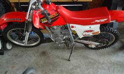 new tires,
excellent running condition,, must sell, never had  any problems with this honda xr200 ..............obo