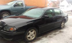 Make
Chevrolet
Colour
Black
Trans
Automatic
kms
240000
Car is from California originally....has mileage(149000miles or approx 240000km) but is in great shape for an 01...the underside has zero rust still painted from the factory... body is solid as well