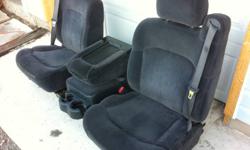 I am selling a set of cloths seats from a 2002 silverado. all power options on the seats work. In very good shape! drivers seat has a little ware.
$240 firm
contact info- (call after 4:00pm)
cell: 519-428-8355 call/text
email: Luc_dawson@hotmail.com