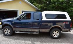 Make
Ford
Model
F-150
Year
2003
Colour
Blue
kms
190000
Trans
Automatic
Very solid truck in great shape for the year. Some minor rust spots (see photos). Everything works and the 4.6 L V8 runs like new. Many new parts recently (receipts available). Plenty